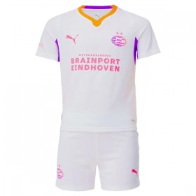 Günstige Fußballtrikots PSV Eindhoven Kinder Auswärtstrikot 2026-27 Kurzarm