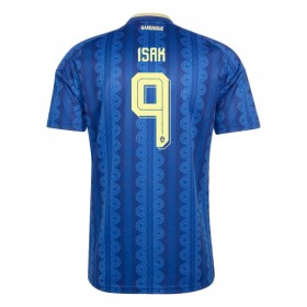 Günstige Fußballtrikots Schweden Isak 9 Auswärtstrikot FIFA WM 2026 Kurzarm