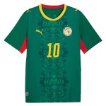 Günstige Fußballtrikots Senegal Mane 10 Auswärtstrikot FIFA WM 2026 Kurzarm