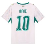 Günstige Fußballtrikots Senegal Mane 10 Heimtrikot FIFA WM 2026 Kurzarm