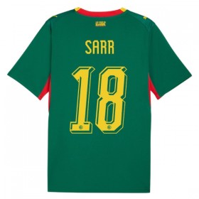 Günstige Fußballtrikots Senegal Sarr 18 Auswärtstrikot FIFA WM 2026 Kurzarm
