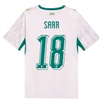 Günstige Fußballtrikots Senegal Sarr 18 Heimtrikot FIFA WM 2026 Kurzarm