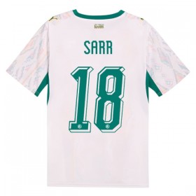 Günstige Fußballtrikots Senegal Sarr 18 Heimtrikot FIFA WM 2026 Kurzarm