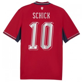 Günstige Fußballtrikots Tschechische Republik Schick 10 Heimtrikot FIFA WM 2026 Kurzarm