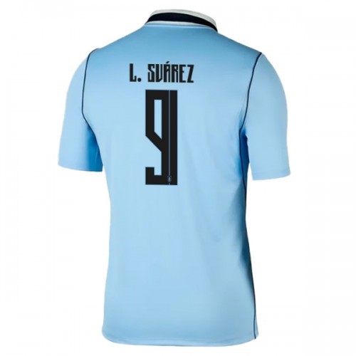 Günstige Fußballtrikots Uruguay Luis Suarez 9 Heimtrikot FIFA WM 2026 Kurzarm Günstige Fußballtrikots Uruguay Luis Suarez 9 Heimtrikot FIFA WM 2026 Kurzarm