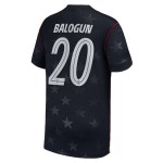Günstige Fußballtrikots USA Balogun 20 Auswärtstrikot FIFA WM 2026 Kurzarm