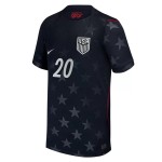 Günstige Fußballtrikots USA Balogun 20 Auswärtstrikot FIFA WM 2026 Kurzarm