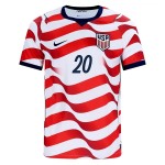 Günstige Fußballtrikots USA Balogun 20 Heimtrikot FIFA WM 2026 Kurzarm