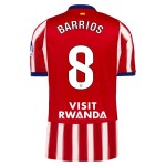 Günstige Fußballtrikots Atlético Madrid Barrios 8 Heimtrikot 2026-27 Kurzarm Günstige Fußballtrikots Atlético Madrid Barrios 8 Heimtrikot 2026-27 Kurzarm