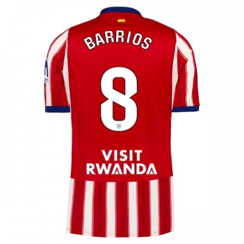Günstige Fußballtrikots Atlético Madrid Barrios 8 Heimtrikot 2026-27 Kurzarm Günstige Fußballtrikots Atlético Madrid Barrios 8 Heimtrikot 2026-27 Kurzarm