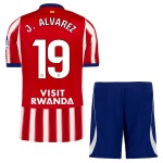 Günstige Fußballtrikots Atlético Madrid J. Alvarez 19 Kinder Heimtrikot 2026-27 Kurzarm
