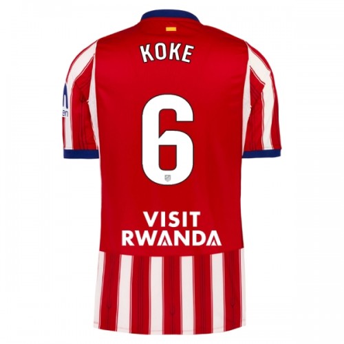 Günstige Fußballtrikots Atlético Madrid Koke 6 Heimtrikot 2026-27 Kurzarm Günstige Fußballtrikots Atlético Madrid Koke 6 Heimtrikot 2026-27 Kurzarm