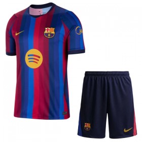 Günstige Fußballtrikots FC Barcelona Kinder Heimtrikot 2026-27 Kurzarm