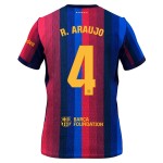 Günstige Fußballtrikots FC Barcelona R. Araujo 4 Heimtrikot 2026-27 Kurzarm Günstige Fußballtrikots FC Barcelona R. Araujo 4 Heimtrikot 2026-27 Kurzarm