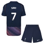 Günstige Fußballtrikots Tottenham Hotspur Xavi 7 Kinder Auswärtstrikot 2026-27 Kurzarm