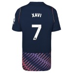 Günstige Fußballtrikots Tottenham Hotspur Xavi 7 Kinder Auswärtstrikot 2026-27 Kurzarm