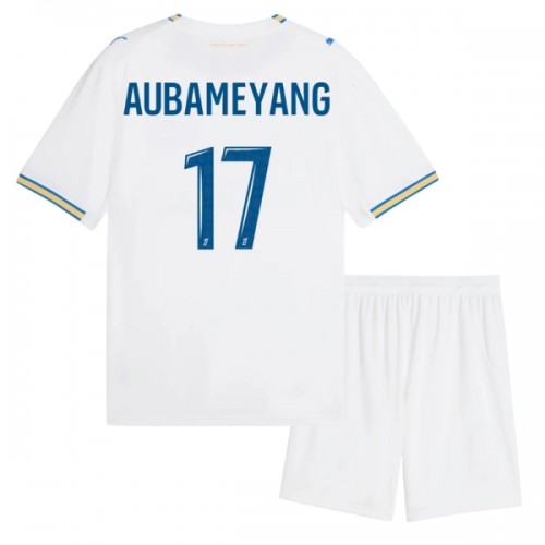 Günstige Fußballtrikots Olympique Marseille Aubameyang 17 Kinder Heimtrikot 2026-27 Kurzarm Günstige Fußballtrikots Olympique Marseille Aubameyang 17 Kinder Heimtrikot 2026-27 Kurzarm