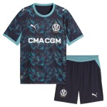 Günstige Fußballtrikots Olympique Marseille Greenwood 10 Kinder Auswärtstrikot 2026-27 Kurzarm