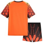 Günstige Fußballtrikots Olympique Marseille Kinder Heimtrikot 2026-27 Orange Kurzarm