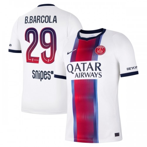 Günstige Fußballtrikots Paris Saint-Germain Bradley Barcola 29 Auswärtstrikot 2026-27 Kurzarm Günstige Fußballtrikots Paris Saint-Germain Bradley Barcola 29 Auswärtstrikot 2026-27 Kurzarm