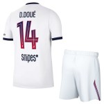 Günstige Fußballtrikots Paris Saint-Germain Desire Doue 14 Kinder Auswärtstrikot 2026-27 Kurzarm