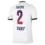 Günstige Fußballtrikots Paris Saint-Germain Hakimi 2 Auswärtstrikot 2026-27 Kurzarm