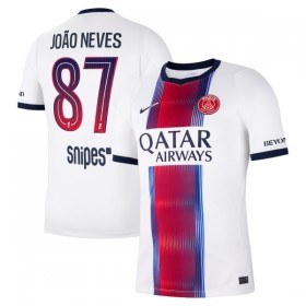 Günstige Fußballtrikots Paris Saint-Germain Joao Neves 87 Auswärtstrikot 2026-27 Kurzarm