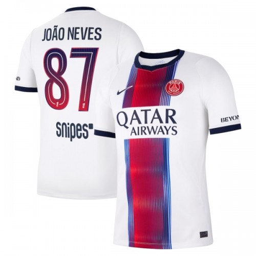 Günstige Fußballtrikots Paris Saint-Germain Joao Neves 87 Auswärtstrikot 2026-27 Kurzarm Günstige Fußballtrikots Paris Saint-Germain Joao Neves 87 Auswärtstrikot 2026-27 Kurzarm
