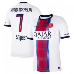 Günstige Fußballtrikots Paris Saint-Germain Kvaratskhelia 7 Auswärtstrikot 2026-27 Kurzarm
