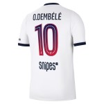 Günstige Fußballtrikots Paris Saint-Germain O. Dembele 10 Auswärtstrikot 2026-27 Kurzarm