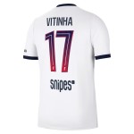 Günstige Fußballtrikots Paris Saint-Germain Vitinha 17 Auswärtstrikot 2026-27 Kurzarm