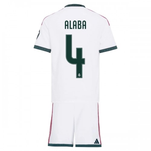 Günstige Fußballtrikots Real Madrid Alaba 4 Kinder Heimtrikot 2026-27 Kurzarm Günstige Fußballtrikots Real Madrid Alaba 4 Kinder Heimtrikot 2026-27 Kurzarm
