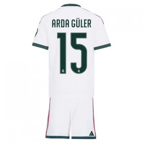 Günstige Fußballtrikots Real Madrid Arda Guler 15 Kinder Heimtrikot 2026-27 Kurzarm