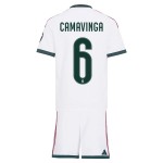 Günstige Fußballtrikots Real Madrid Camavinga 6 Kinder Heimtrikot 2026-27 Kurzarm