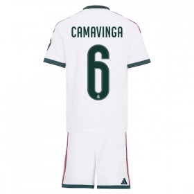 Günstige Fußballtrikots Real Madrid Camavinga 6 Kinder Heimtrikot 2026-27 Kurzarm
