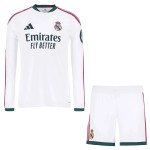 Günstige Fußballtrikots Real Madrid Kinder Heimtrikot 2026-27 Langarm