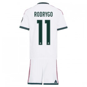 Günstige Fußballtrikots Real Madrid Rodrygo 11 Kinder Heimtrikot 2026-27 Kurzarm