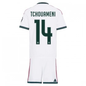 Günstige Fußballtrikots Real Madrid Tchouameni 14 Kinder Heimtrikot 2026-27 Kurzarm