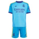 Günstige Fußballtrikots Real Madrid Torwart Kinder Auswärtstrikot 2026-27 Kurzarm