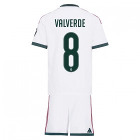 Günstige Fußballtrikots Real Madrid Valverde 8 Kinder Heimtrikot 2026-27 Kurzarm