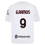 Günstige Fußballtrikots AC Mailand G. Ramos 9 Auswärtstrikot 2026-27 Kurzarm