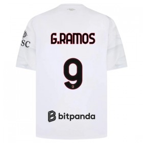 Günstige Fußballtrikots AC Mailand G. Ramos 9 Auswärtstrikot 2026-27 Kurzarm