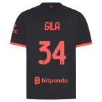 Günstige Fußballtrikots AC Mailand Gila 34 3rd trikot 2026-27 Kurzarm