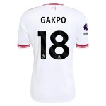 Günstige Fußballtrikots Liverpool Gakpo 18 Kinder Auswärtstrikot 2026-27 Kurzarm