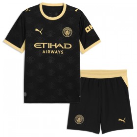 Günstige Fußballtrikots Manchester City Kinder Auswärtstrikot 2026-27 Kurzarm