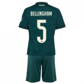 Günstige Fußballtrikots Real Madrid Bellingham 5 Kinder Auswärtstrikot 2026-27 Kurzarm