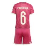 Günstige Fußballtrikots Real Madrid Camavinga 6 Kinder 3rd trikot 2026-27 Kurzarm