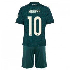 Günstige Fußballtrikots Real Madrid Mbappé 10 Kinder Auswärtstrikot 2026-27 Kurzarm