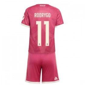 Günstige Fußballtrikots Real Madrid Rodrygo 11 Kinder 3rd trikot 2026-27 Kurzarm