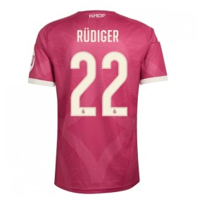 Günstige Fußballtrikots Real Madrid Rudiger 22 3rd trikot 2026-27 Kurzarm
